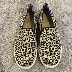 Rothy’s Animal Print Slip-On Sneakers 11